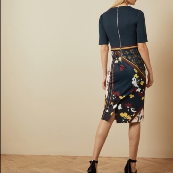 TED BAKER Martiy Savanah Dress as Seen on Marie Osmond Vanity Sizing 4 (8-10 US) - Picture 6 of 14